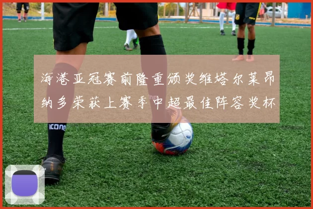 海港亚冠赛前隆重颁奖维塔尔莱昂纳多荣获上赛季中超最佳阵容奖杯
